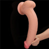 LoveToy SlidingSkin Gode réaliste avec bourses Sliding Skin 26 x 6cm